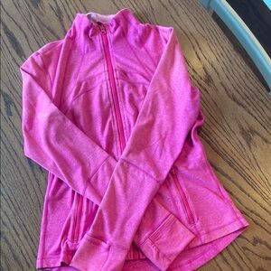 Lululemon Define Pink Zip Up Jacket